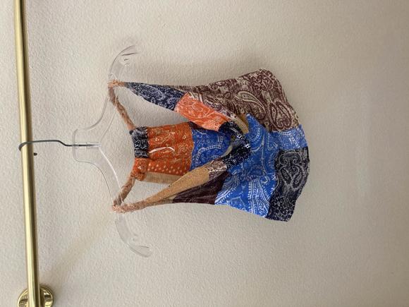 Free People Laila Multicolor Knit Crop - Picture 2 of 4